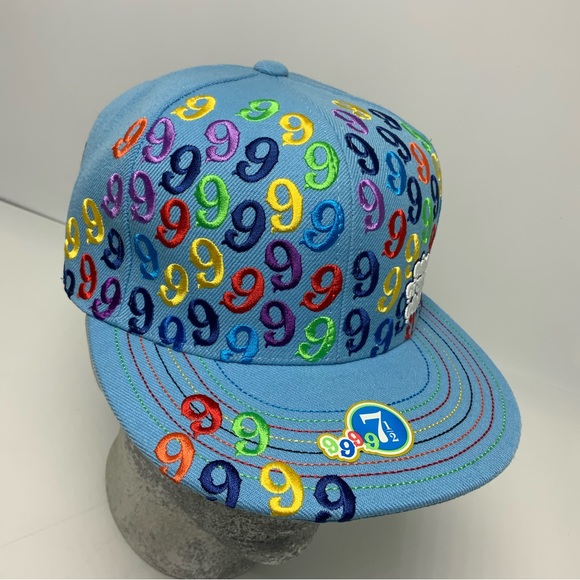 Gino Green Global Lt Blue Multicolor 59FIFTY Hat - Picture 5 of 5